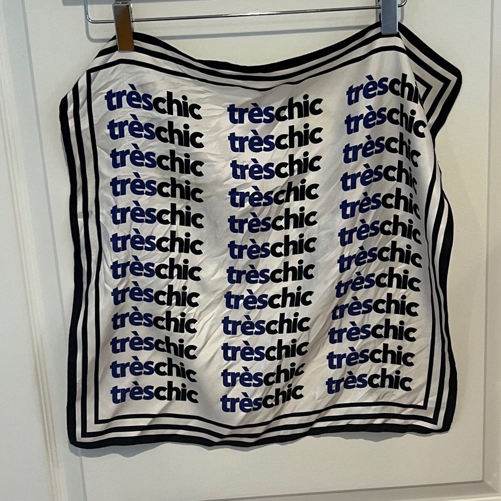 J.Crew tres chic silk scarf